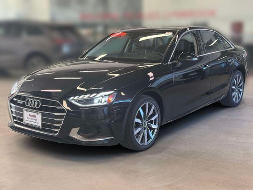 Brilliant Black 2023 Audi A4 40 Premium