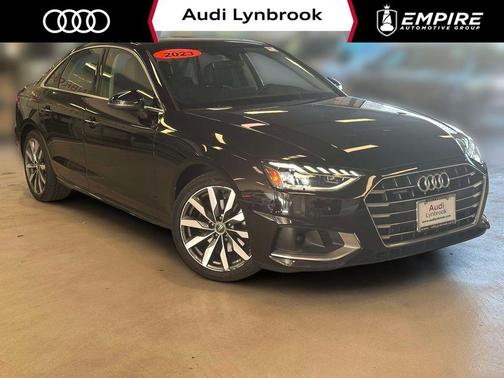 Brilliant Black 2023 Audi A4 40 Premium