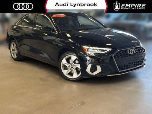 Brilliant Black 2024 Audi A3 40 Premium