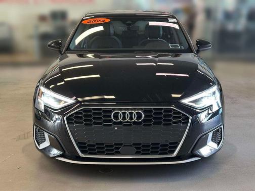 Brilliant Black 2024 Audi A3 40 Premium