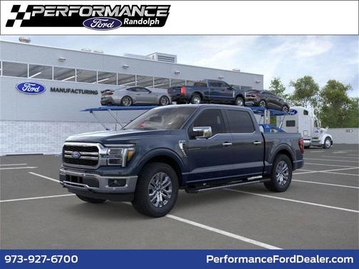 Antimatter Blue Metallic 2026 Ford F-150 Lariat Truck