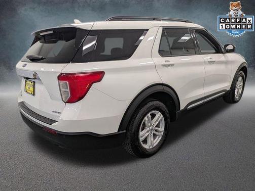 STAR WHITE MET TRI-COAT 2023 Ford Explorer XLT
