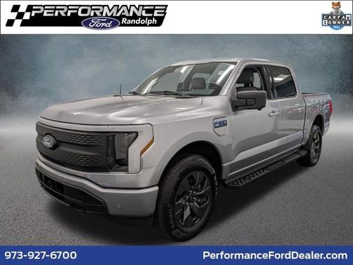 Iconic Silver Metallic 2025 Ford F-150 Lightning Flash Truck