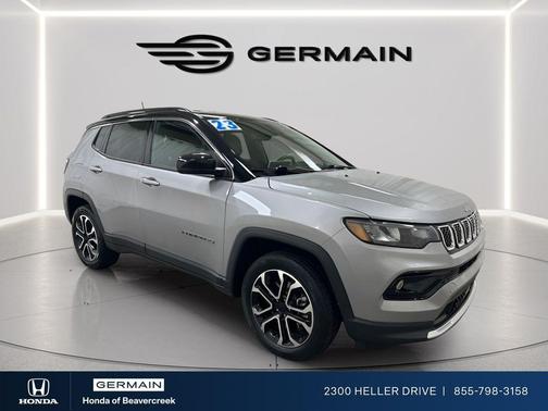 Billet Silver Metallic Clearcoat 2023 Jeep Compass Limited