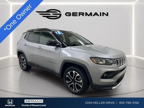 Billet Silver Metallic Clearcoat 2023 Jeep Compass Limited