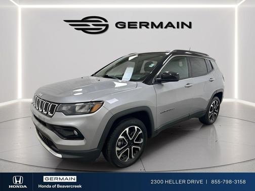 Billet Silver Metallic Clearcoat 2023 Jeep Compass Limited