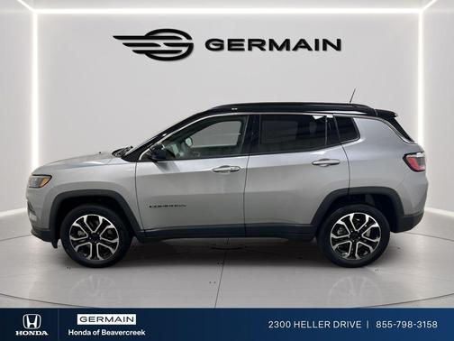 Billet Silver Metallic Clearcoat 2023 Jeep Compass Limited