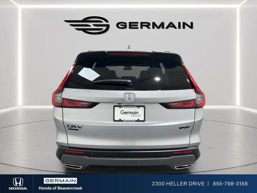 Solar Silver Metallic 2026 Honda CR-V Hybrid Sport-L
