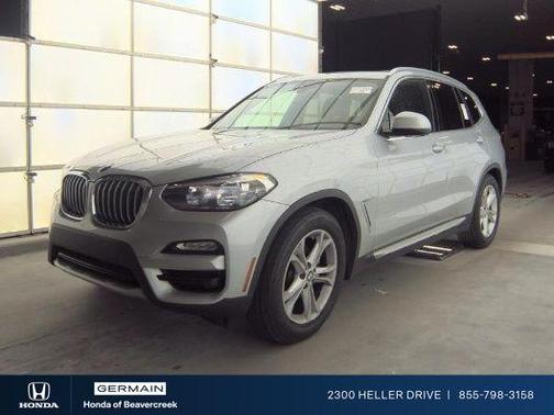 Glacier Silver Metallic 2019 BMW X3 sDrive30i