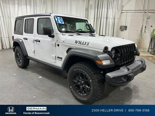 Bright White Clearcoat 2020 Jeep Wrangler Unlimited Sport