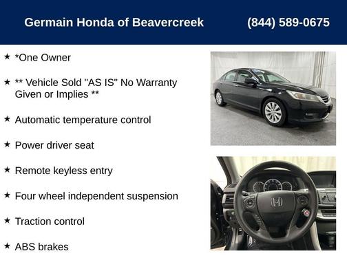 2014 Honda Accord EX