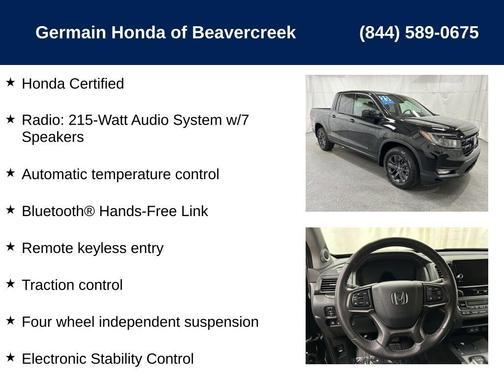 2025 Honda Ridgeline Sport