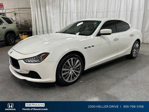 White 2016 Maserati Ghibli Base