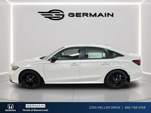 Platinum White Pearl 2026 Honda Civic Sport