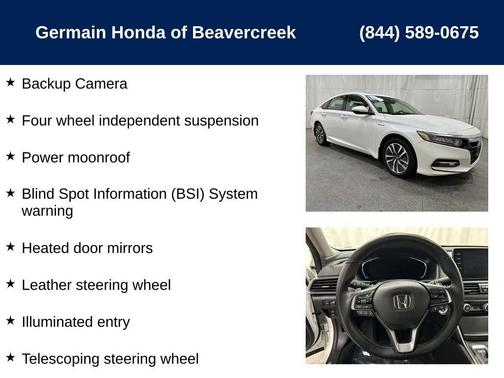 2018 Honda Accord Hybrid EX-L