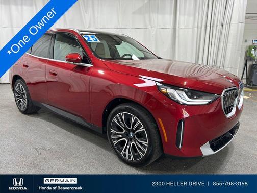 Red Metallic 2025 BMW X3 30 xDrive