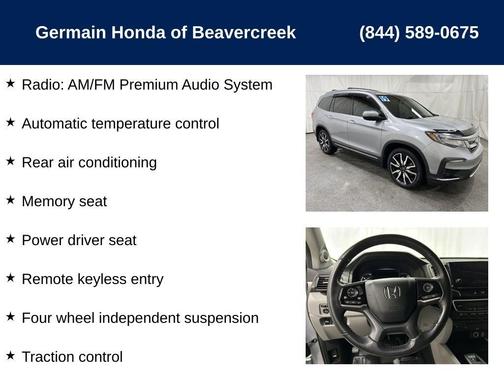 2019 Honda Pilot Touring 7-Passenger