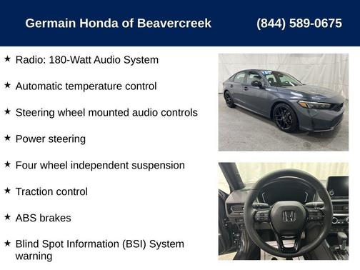 2025 Honda Civic Sport