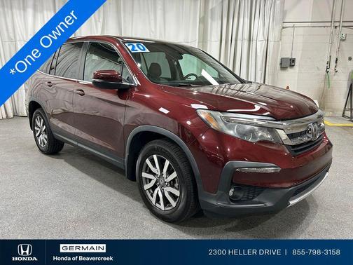Deep Scarlet Pearl 2020 Honda Pilot EX