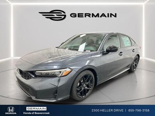 Meteorite Gray Metallic 2026 Honda Civic Sport