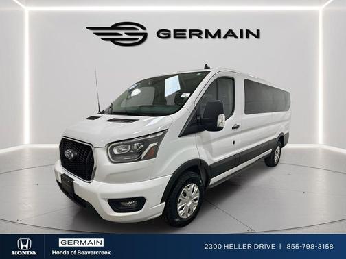 Oxford White 2023 Ford Transit-350 XLT