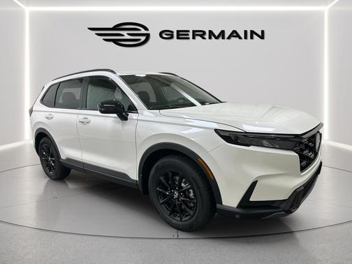 Platinum White Pearl 2026 Honda CR-V Hybrid Sport