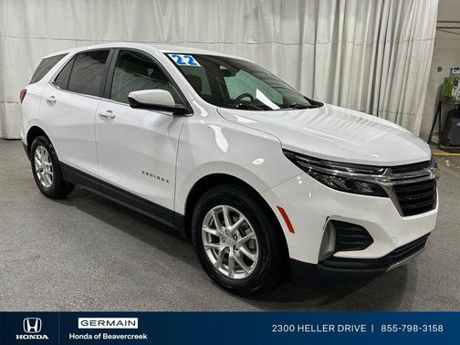 Summit White 2022 Chevrolet Equinox 1LT
