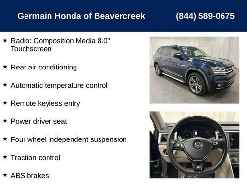 2019 Volkswagen Atlas 3.6 V6 SE R-Line