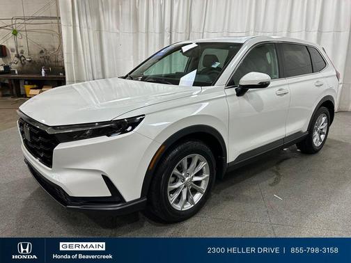 Platinum White Pearl 2024 Honda CR-V EX