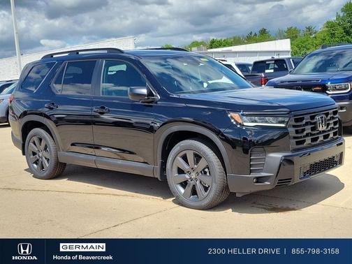 Crystal Black Pearl 2026 Honda Pilot Sport