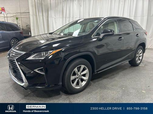 Obsidian Black 2019 Lexus RX 350 350