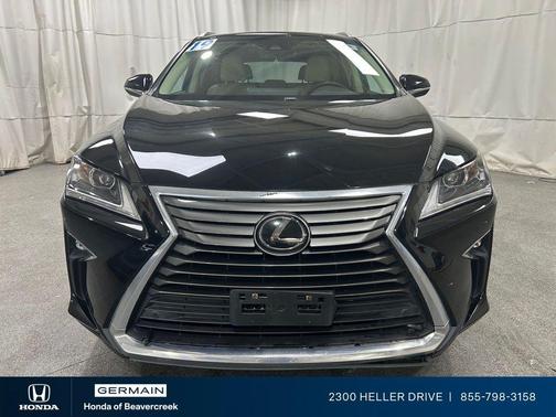 Obsidian Black 2019 Lexus RX 350 350