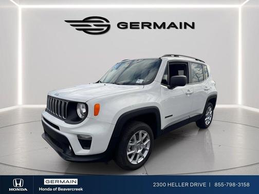 Alpine White Clearcoat 2023 Jeep Renegade Latitude
