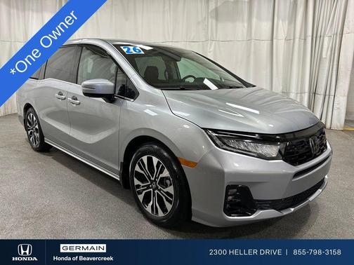 Solar Silver Metallic 2026 Honda Odyssey Elite