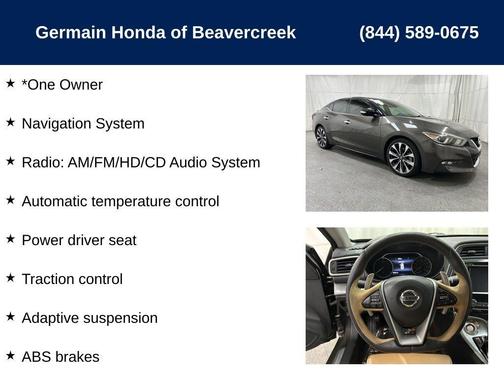 2016 Nissan Maxima 3.5 SR