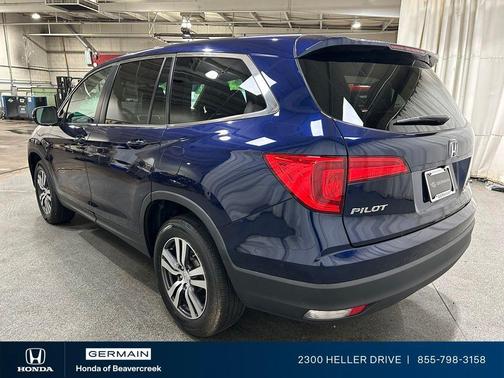 Obsidian Blue Pearl 2017 Honda Pilot EX-L