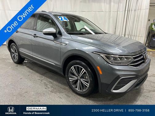 Platinum Gray Metallic 2024 Volkswagen Tiguan 2.0T Wolfsburg Edition