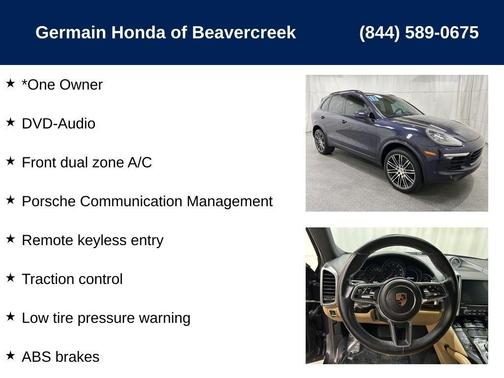 2018 Porsche Cayenne Platinum Edition