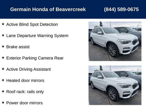 2018 BMW X3 xDrive30i