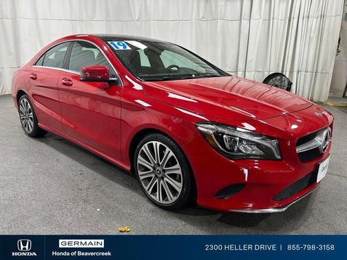 Jupiter Red 2019 Mercedes-Benz CLA 250 Base 4MATIC
