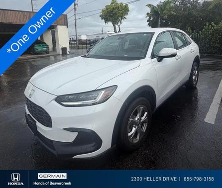 White 2023 Honda HR-V LX
