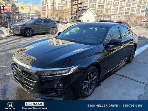 Black 2022 Honda Accord EX-L