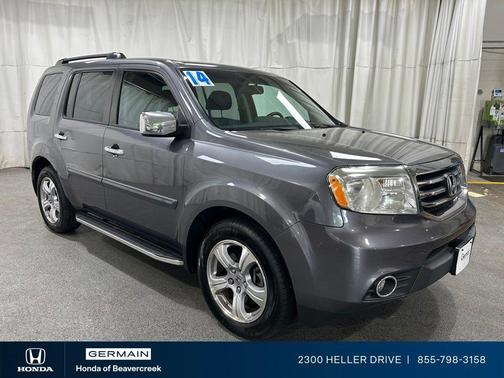 Modern Steel Metallic 2014 Honda Pilot EX-L