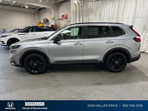 Lunar Silver Metallic 2023 Honda CR-V Hybrid Sport