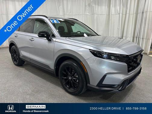 Lunar Silver Metallic 2023 Honda CR-V Hybrid Sport