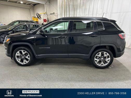 Diamond Black 2019 Jeep Compass Limited