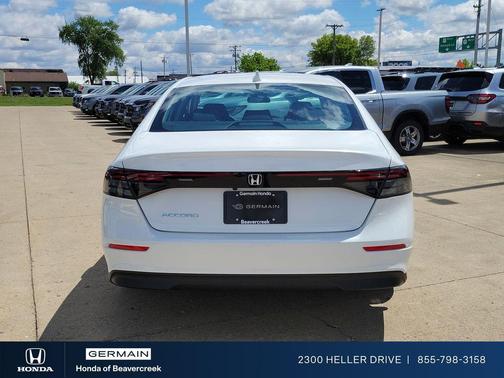 Platinum White Pearl 2026 Honda Accord LX