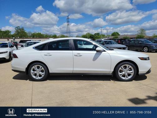 Platinum White Pearl 2026 Honda Accord LX