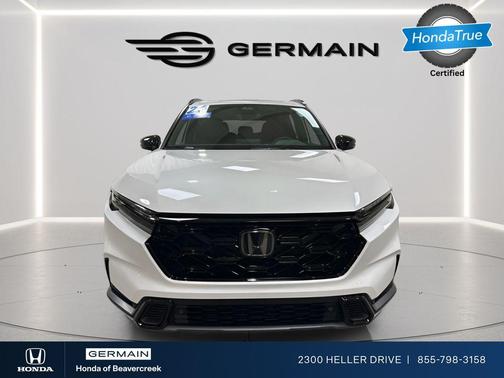 Platinum White Pearl 2026 Honda CR-V Hybrid Sport-L