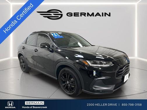 Crystal Black Pearl 2026 Honda HR-V Sport